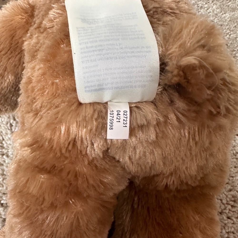 Build-A-Bear Workshop Lil Brownie Teddy Bear Brown Plush Stuffed Animal NWT - Picture 9 of 9